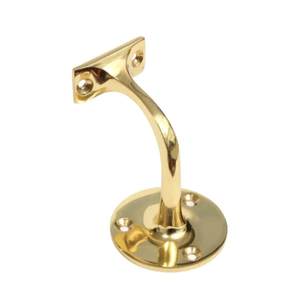 Phoenix Handrail Bracket Brass 2 1/2"