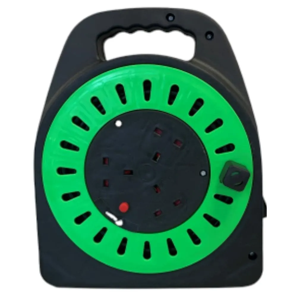 Phoenix 20 Mtr 13A 3 Socket Handbag Reel