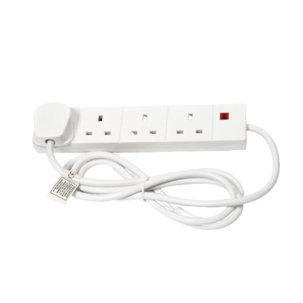 Phoenix 4 Way 2 Mtr Extension Socket Lead