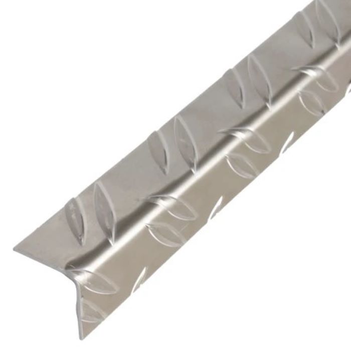 Trojan Alu Checker Plate Angle 23.5X23.5mm X 1M