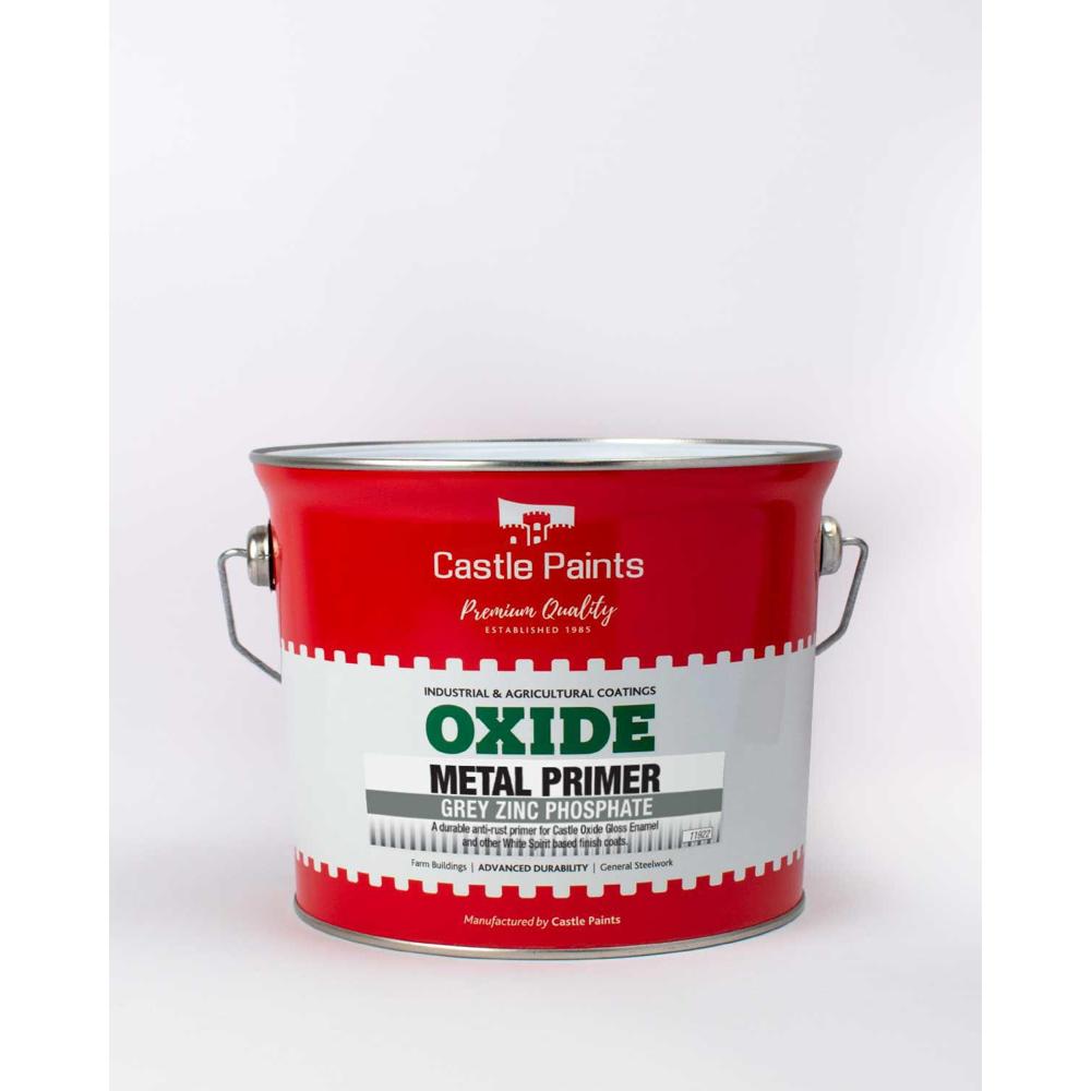 Castle Paint Zinc Phosphate Metal Primer 2.5L Grey