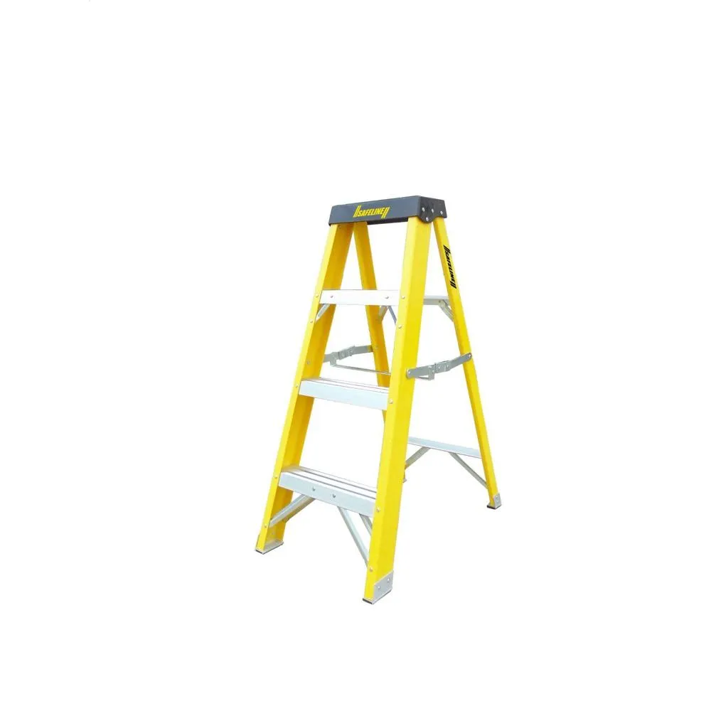 Safeline Fibreglass 4 Thread Step Ladder (40" High)