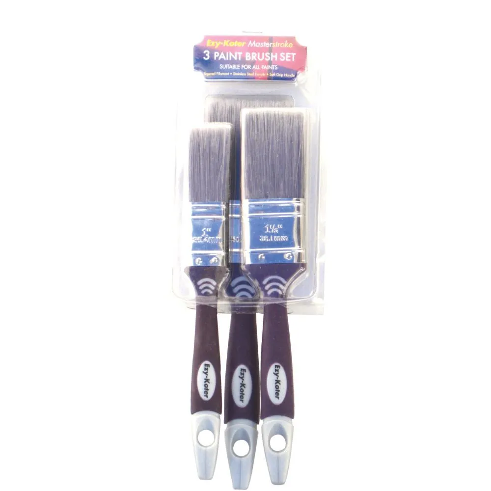 Fleetwood 3 Piece Ezy-Koter Brush Set