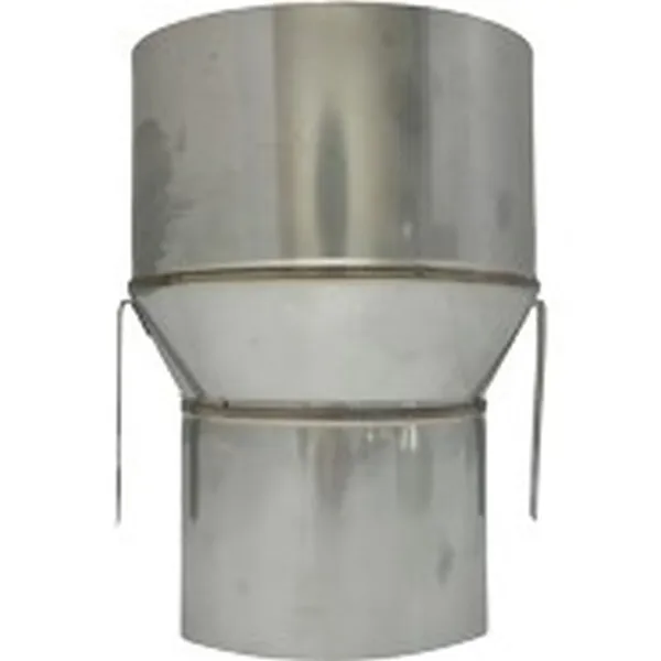 Mi Flue Stainless Steel Flue Clay Adaptor 8" - 5" (Reducer 200 - 125mm) Clay Pot