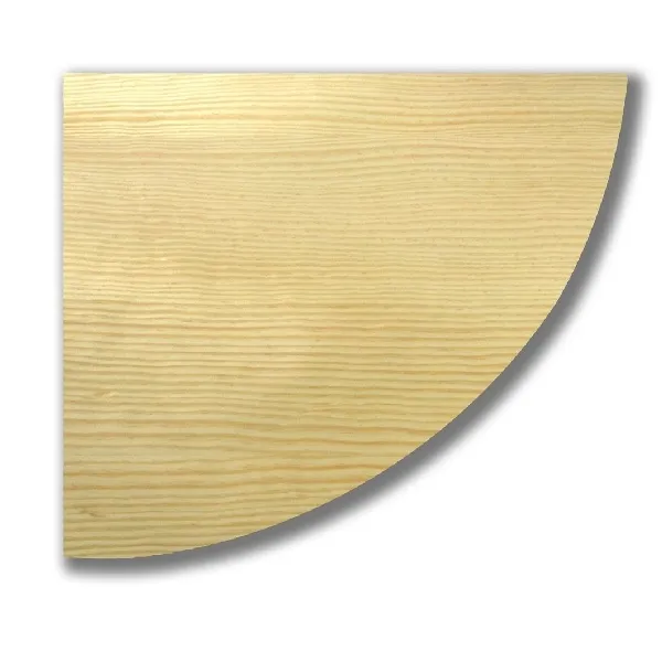 Tema Solid Pine Corner Shelf Kit 300 X 300 X 16