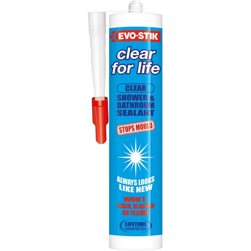 Evo-Stik Clear For Life Sealant