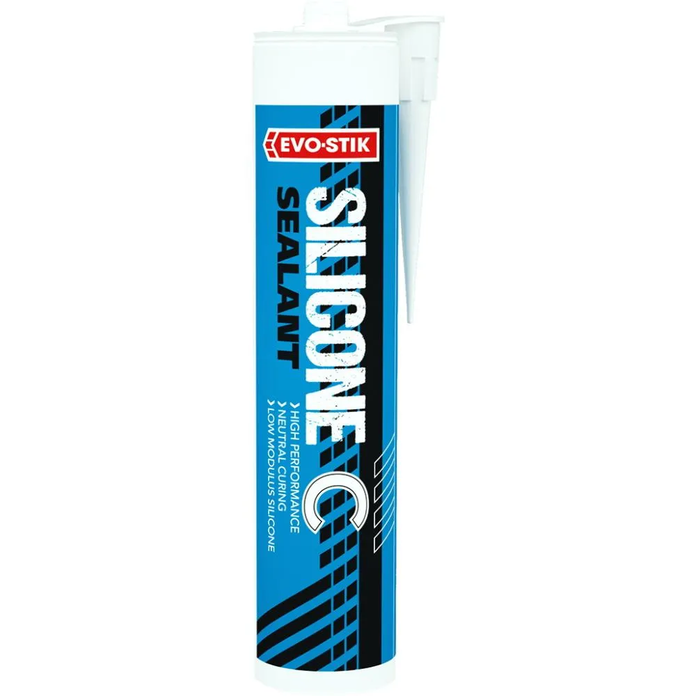 Evo-Stik Silicone Sealant C Light Grey 300ml