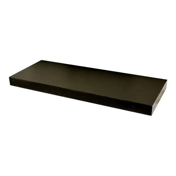 Duraline Float Shelf 60 X 23.5cm Black Lacquered