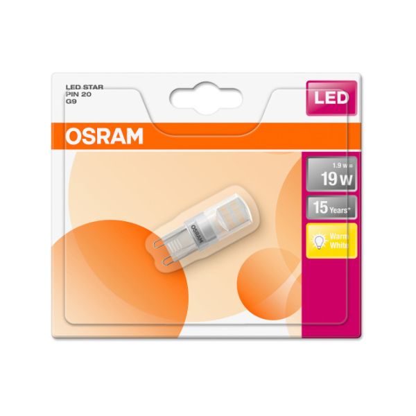 Osram G9 Led Star Pin Bulb 1.9W
