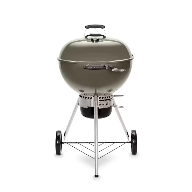 Weber Master Touch Charcoal Barbeque Gbs Smoke Grey