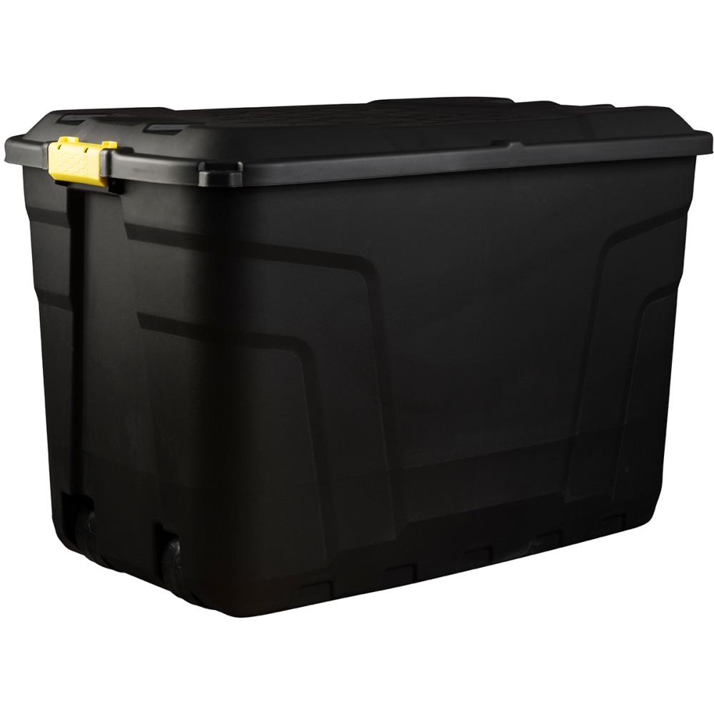 Heavy Duty Storage Trunk On Wheels - 190L