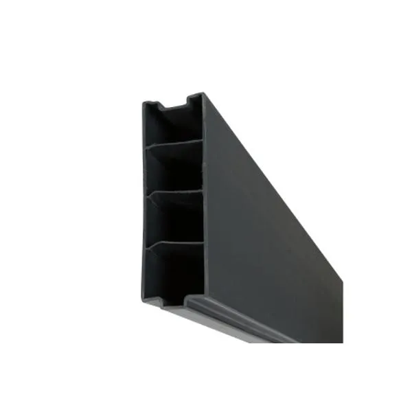 Composite Gravel Board Dura Post Anthracite Grey 1830mm X 150mm X 50mm