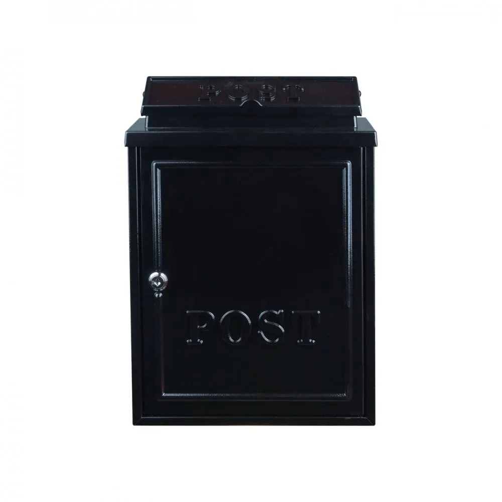 Post Zone - Classic Black Diecast Post Box