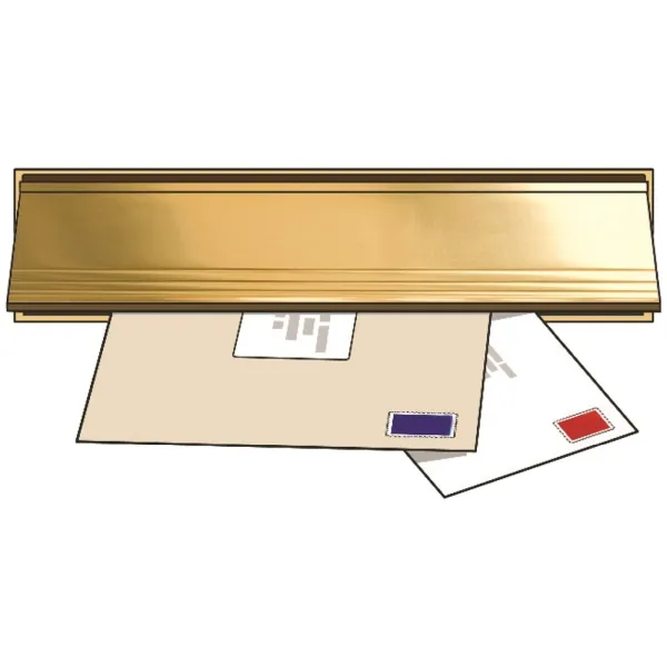 Exitex Letterbox Draught Seal Gold