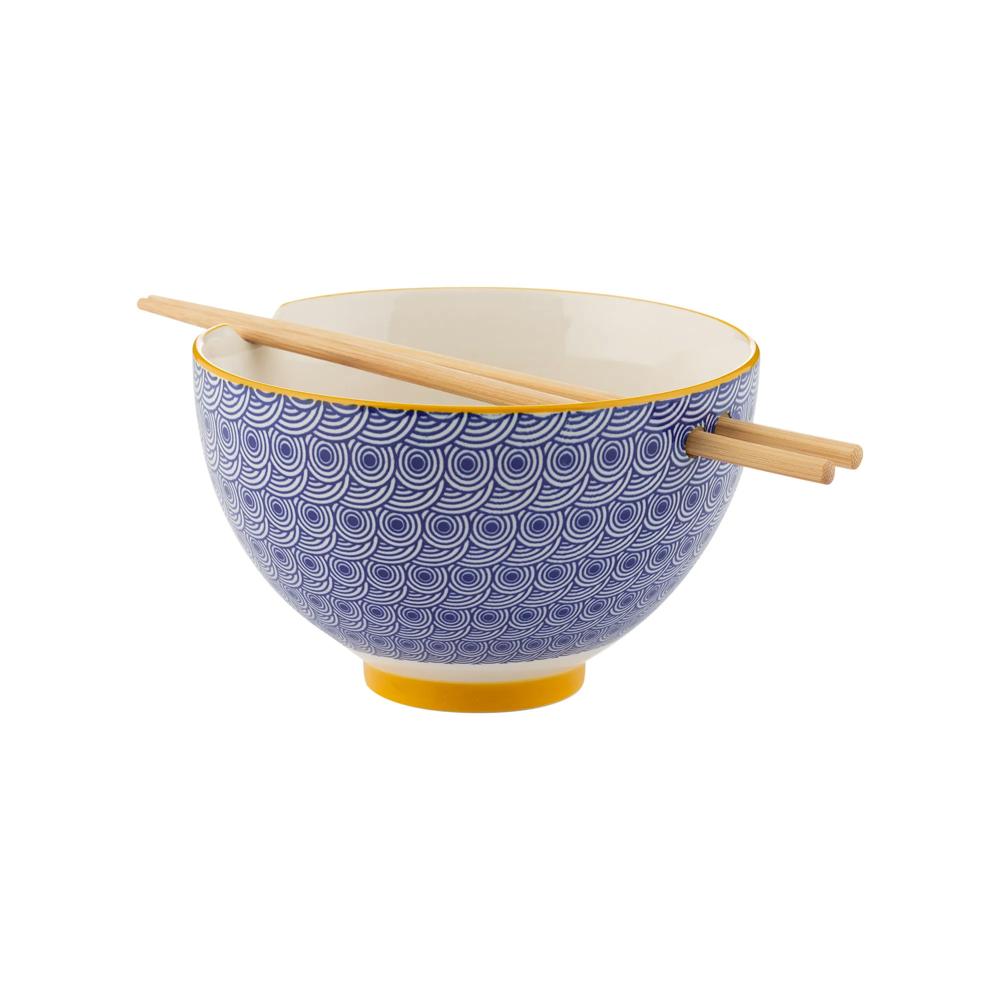 Typhoon World Foods 16cm Noodle Bowl With Chopsticks
