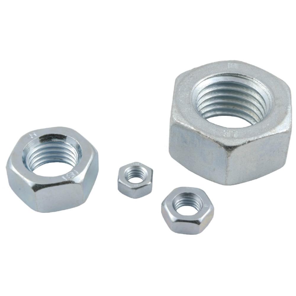 Tucks - M12 Hex Full Nut Zinc Plated Din934