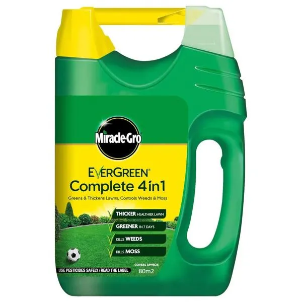 Miracle-Gro Evergreen Complete Spreader - 80M2