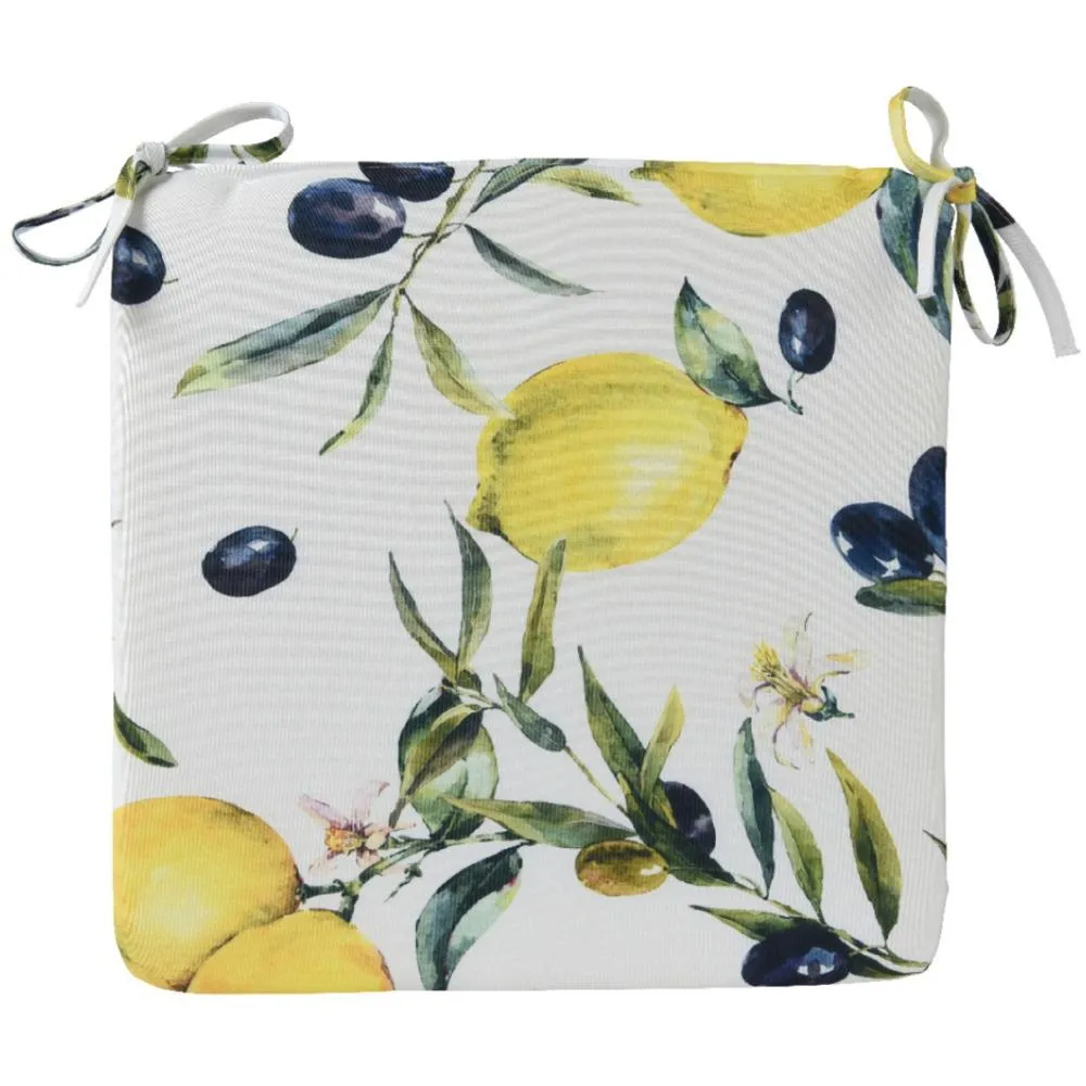 Outdoor Lemon Seat Pad