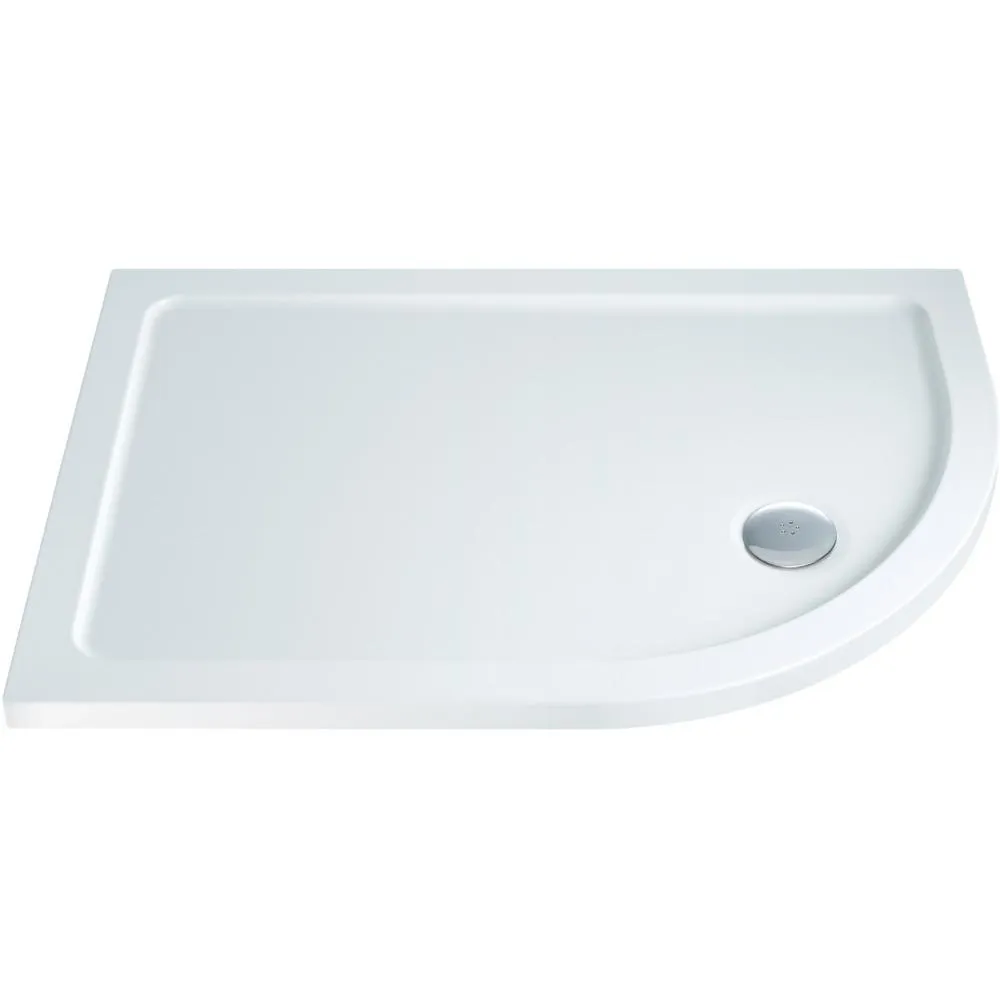 Offset Quadrant Shower Tray - Left 800mm