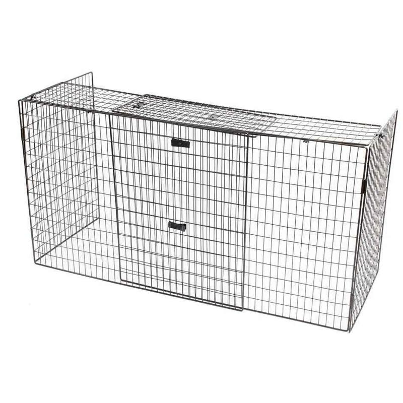 De Vielle Extendable Black Nursery Stove Guard