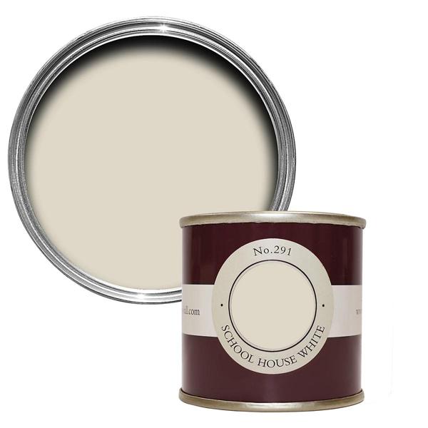 Farrow & Ball 100ml Sample Pot School House White No.291