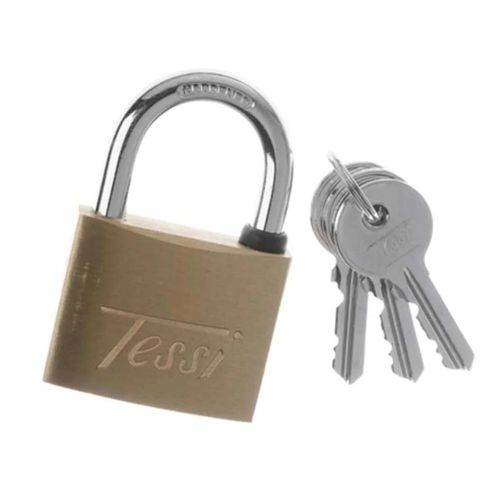Tessi 50mm Brass Padlock
