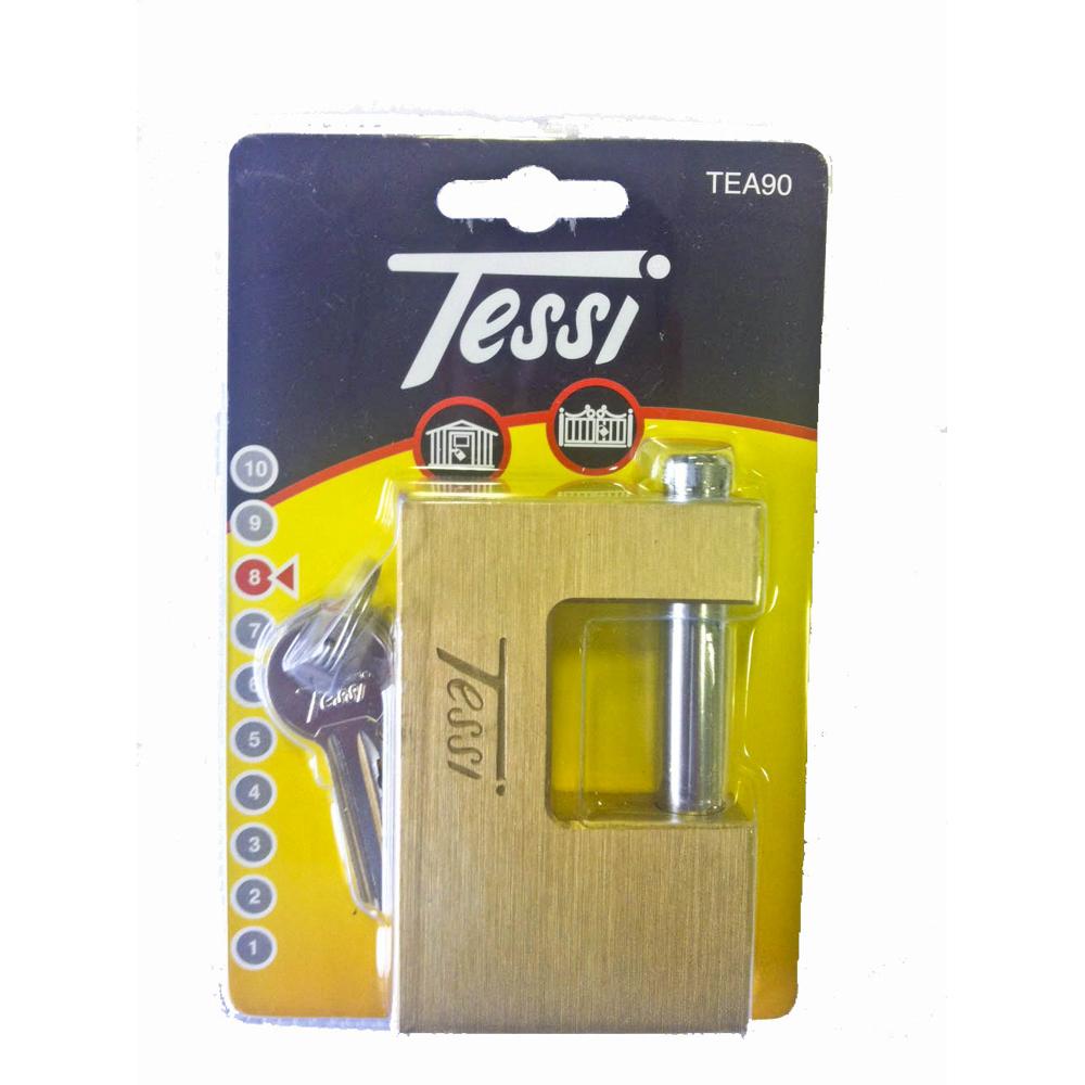 Tessi 90mm Brass Shutter Lock