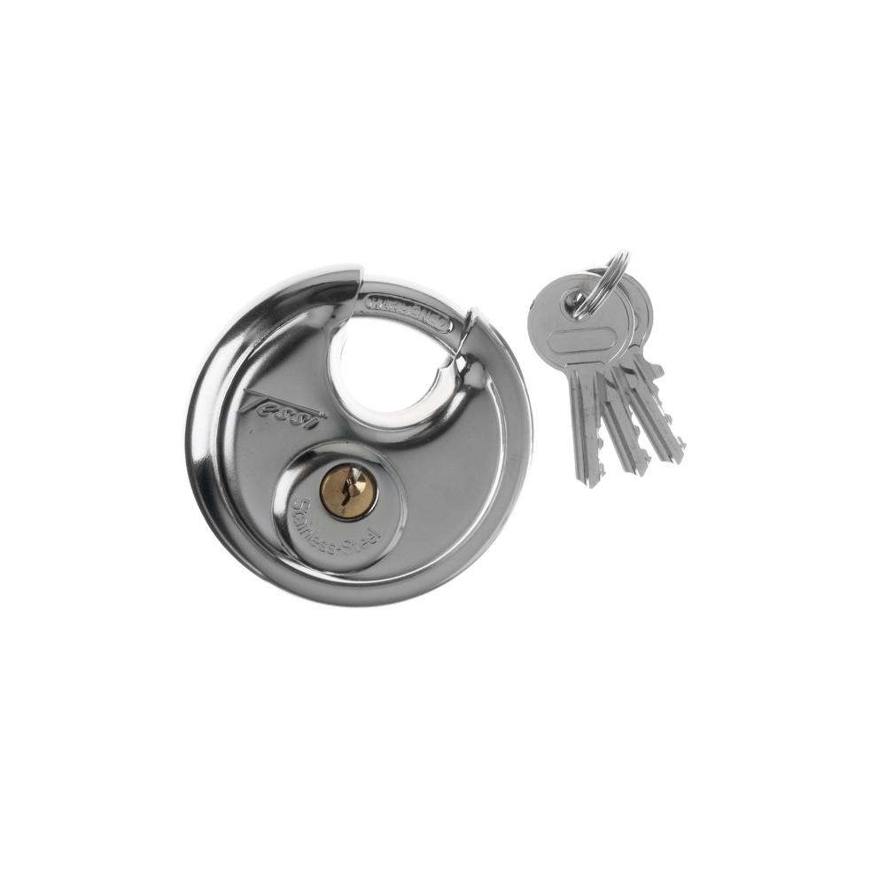 Tessi 70mm Stainless Steel Discus Lock