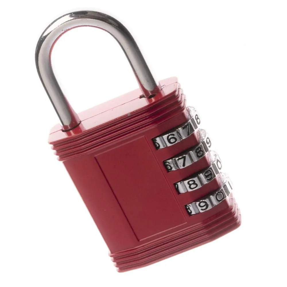 Tessi Re-Settable Combo Lock In Assorted Colours, 45mm