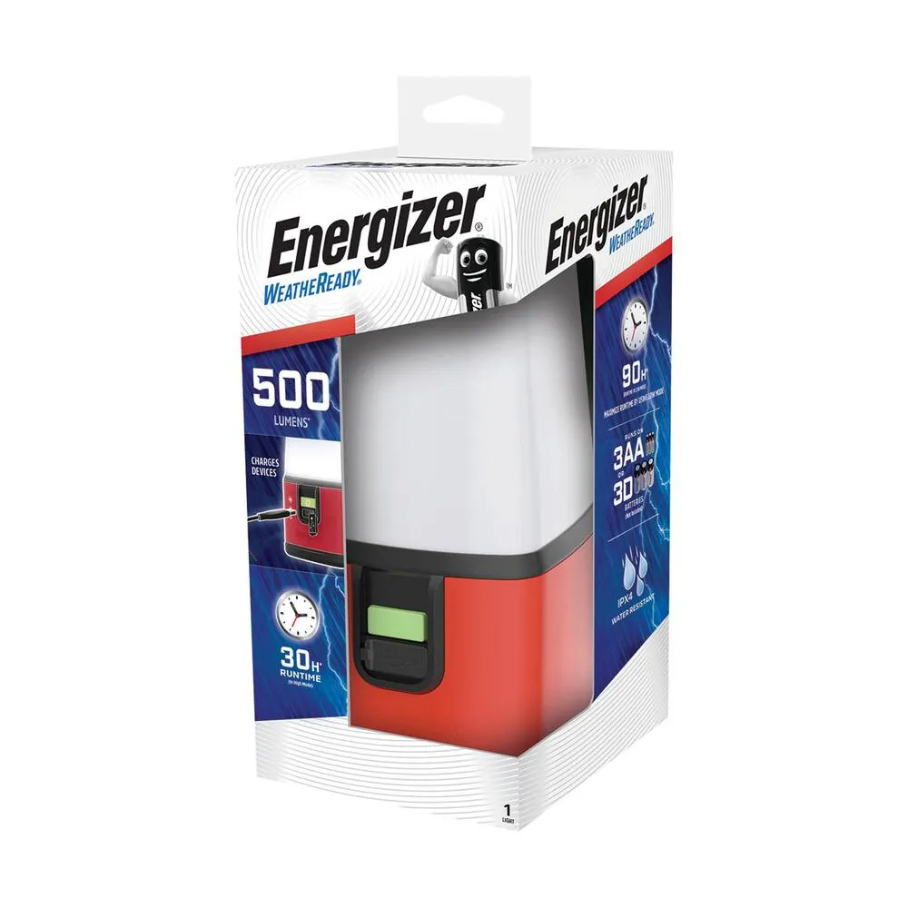 Energizer 360° 500 Lumen USB Camping Lantern