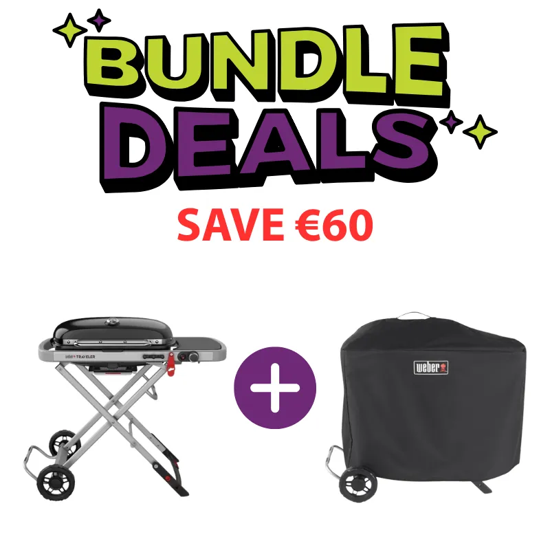 Weber Traveler Gas Barbecue Bundle